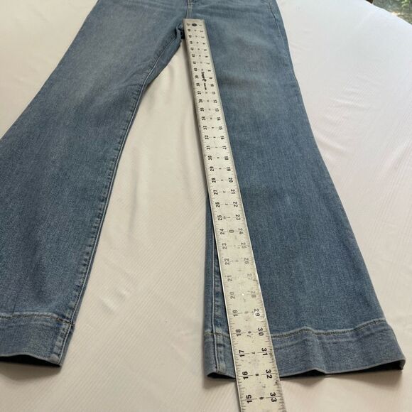 NWT Ann Taylor The Flare High Rise Denim Jeans Size 10 New - Picture 6 of 9